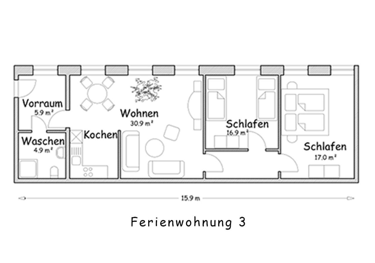 Ferienwohnung Weisses Ross Pirna Extérieur photo